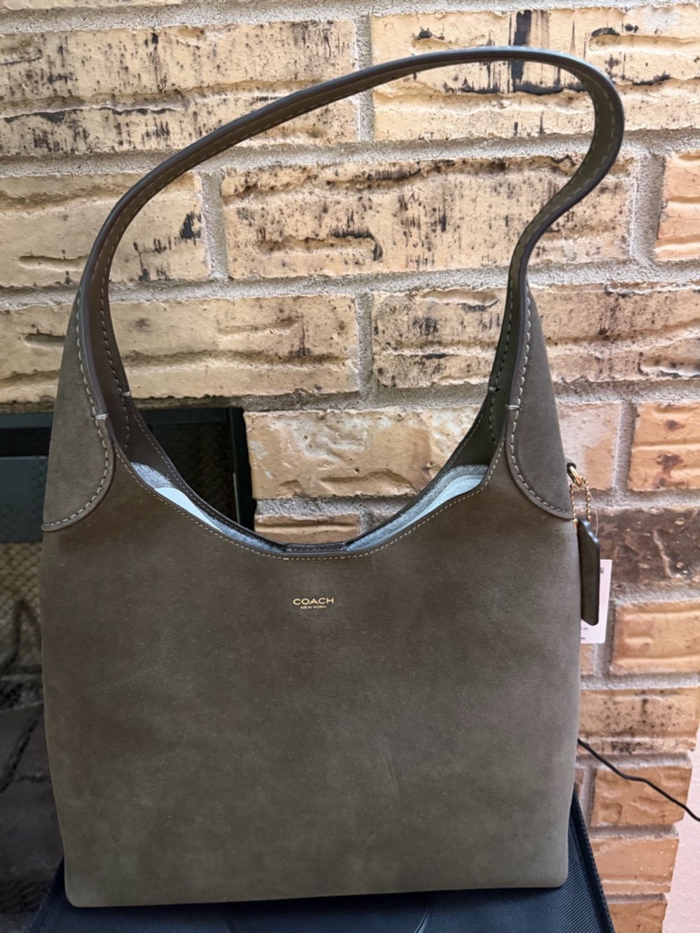 COACH Brooklyn 28 Suede NWT